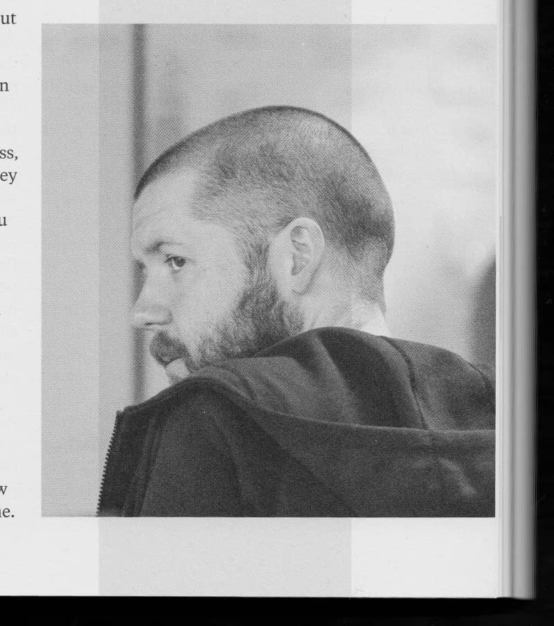 A scan of a photograph of me in a magazine